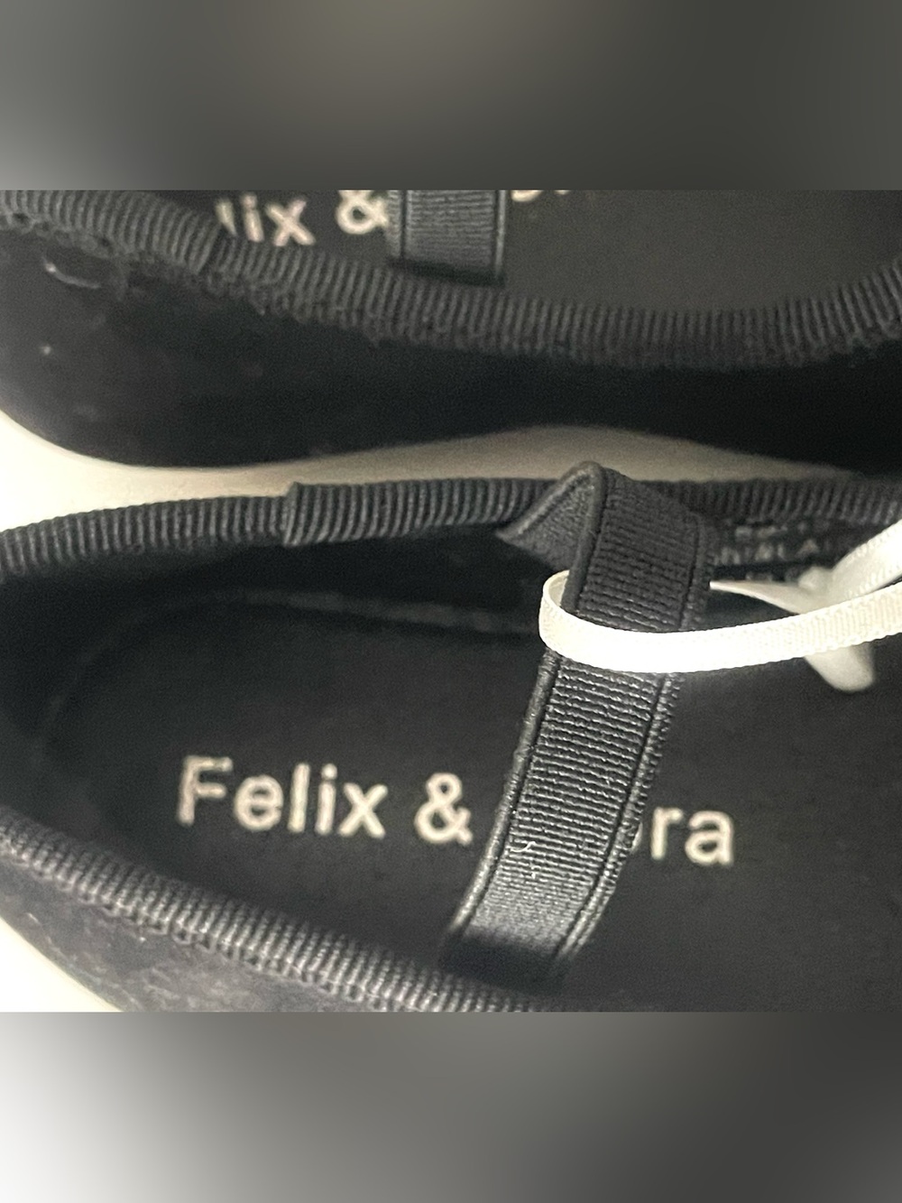 NWT Felix & Flora Black Dress Ballet Flat Shoes Mary Jane Toddler Girl Size 5 - Picture 6 of 9